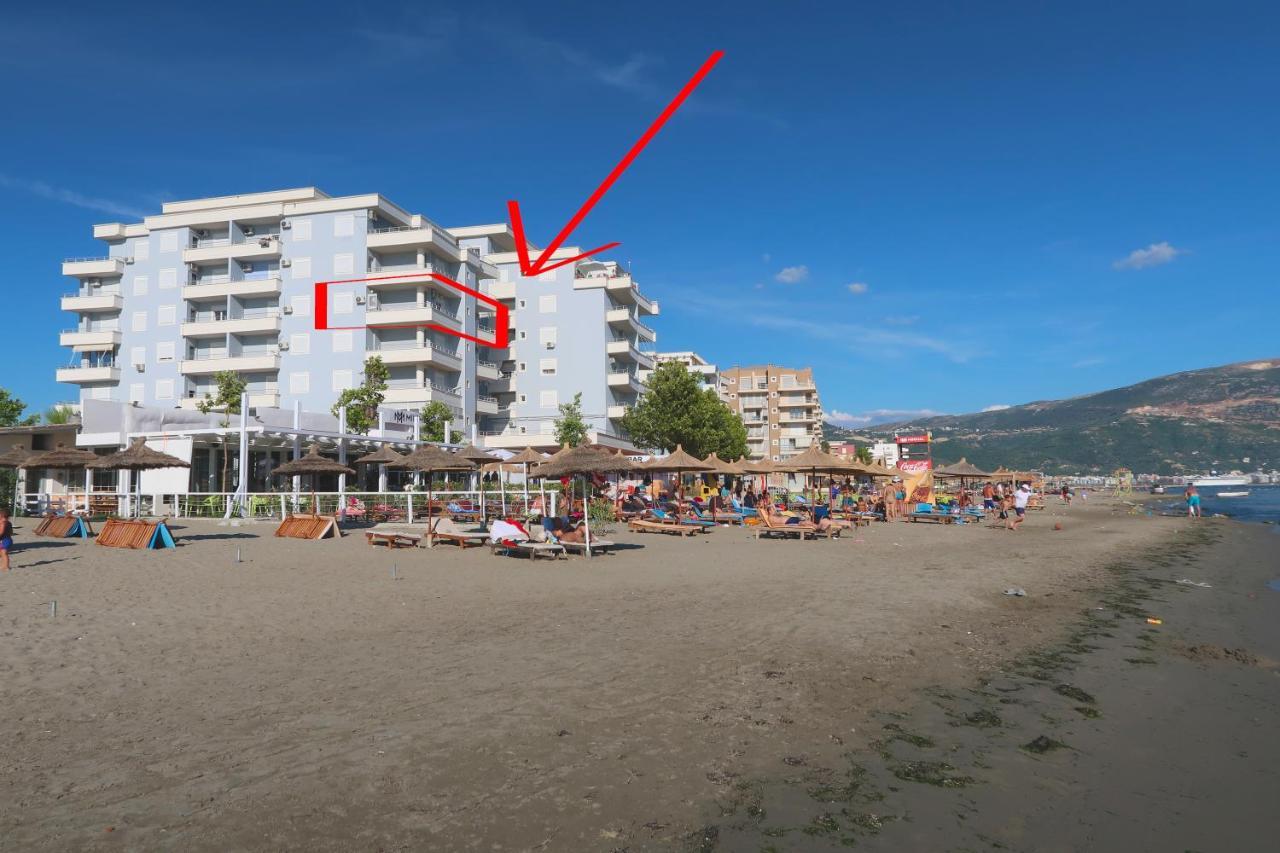 On The Beach Vlorë Eksteriør bilde